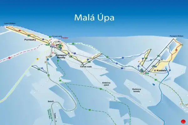 Skigebied Mala Upa